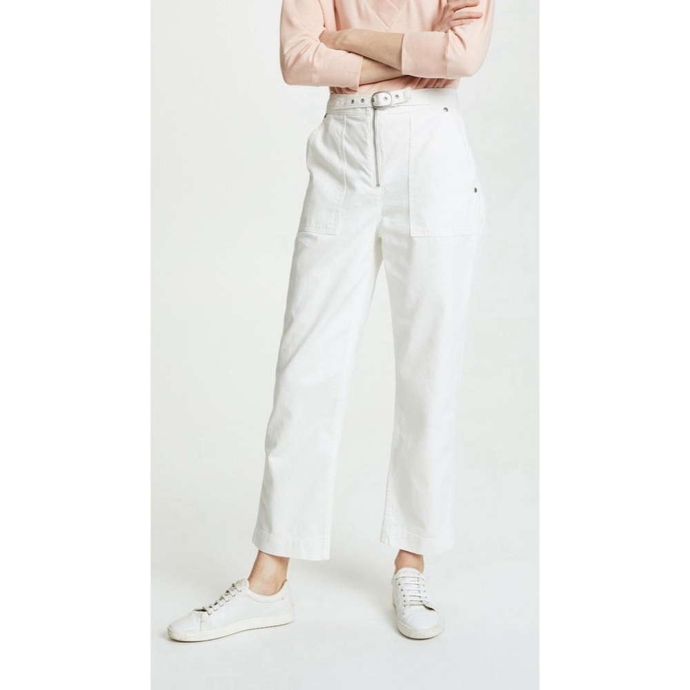 Rag & Bone Vintage White Utility Field Jeans - image 2